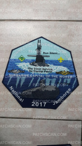 Patch Scan of CRC National Jamboree 2017 Back Patch #20