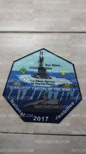 Patch Scan of CRC National Jamboree 2017 Back Patch #7