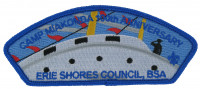 Erie Shores Council Jamboree Set - Camp Miakonda JSP - Blue Border  Erie Shores Council #460