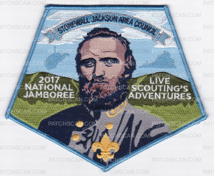 Patch Scan of SJAC 2017 Jamboree Center Patch 