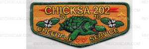 Patch Scan of 2018 Cheerful Service Flap 
