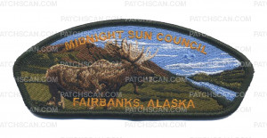 Patch Scan of Midnight Sun Council (Moose and Stream) 