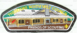 Patch Scan of Theodore Roosevelt Council - Black