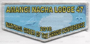 Patch Scan of LODGE 47 FLAP 1 MET SILVER