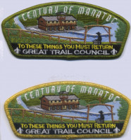 430301 A Century of Manatoc Great Trail Council #433