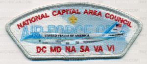 Patch Scan of National Capital Area Council Air Force One CSP