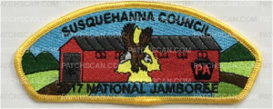 Patch Scan of 2017 National Jamboree JSP Susquehanna Council 
