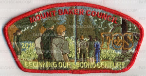 Patch Scan of FOS 2018 Beginning Our Second Century CSP - Red Border