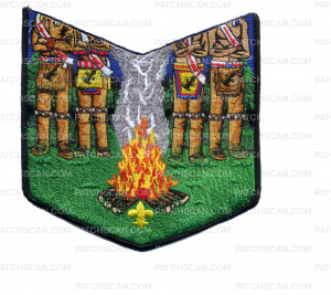 Patch Scan of Ceremony Teams pocket patch (job 103588)