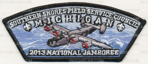 Patch Scan of 28377 - 2013 Jamboree B-24 Bomber JSP 5