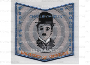Patch Scan of NOAC 2022 Pocket Patch - Charlie Chaplin (PO 89969)