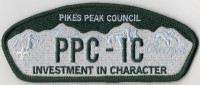 PIKES PEAK INVESTMENT CSP GREEN Pikes Peak Council #60
