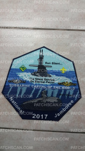 Patch Scan of CRC National Jamboree 2017 Back Patch #13