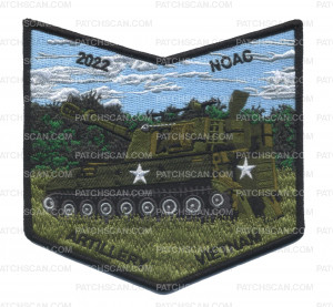 Patch Scan of Ma-NU 133 2022 NOAC pocket patch Vietnam