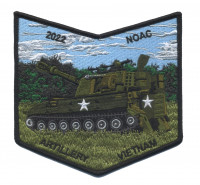 Ma-NU 133 2022 NOAC pocket patch Vietnam Last Frontier Council #480