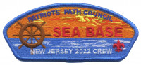 Sea Base CSP (Blue) Patriots' Path Council #358