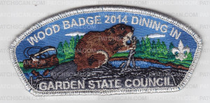 Patch Scan of Wood Badge 2014 Dining In with Beaver