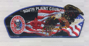Patch Scan of K124084 - South Plains Council - Eagle Scout CSP