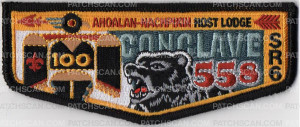 Patch Scan of AHOALAN-NACHPIKIN CONCLAVE FLAP