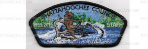 Patch Scan of Camp FGL 20th Anniversary STAFF Flap (PO 88549)