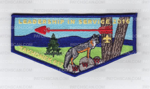 Patch Scan of Takhonek 617 Leadership in Service 2016