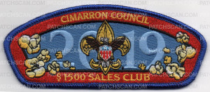Patch Scan of CIMARRON 1500 SALES CLUB