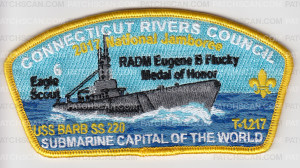 Patch Scan of CRC National Jamboree 2017 Barb #6