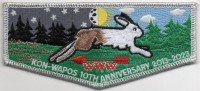 kon wapos 10th anniversary-METALLIC Bay Lakes Council #635