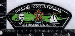 Patch Scan of Theodore Roosevelt Council Celebrating Sea Scouts 2019