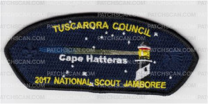 Patch Scan of Tuscarora 2017 National Jamboree Cape Hatteras