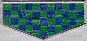 Patch Scan of Echockotee Est.1941 - Blue and Green
