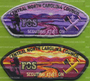 Patch Scan of 444346- Scouting Lives on! FOS