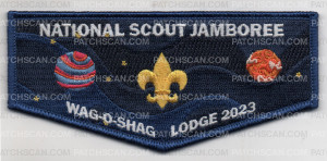 Patch Scan of WAG O SHAG FLAP- JAMBOREE
