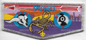 Patch Scan of Papago Scorpion - pocket flap