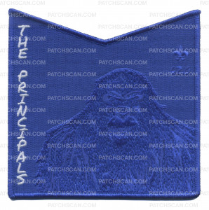 Patch Scan of Bigfoot Lodge The Principals blue pocket patch