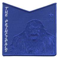 Bigfoot Lodge The Principals blue pocket patch Glacier's Edge Council #620