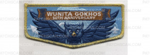 Patch Scan of 50th Anniversary Flap (PO 101044)