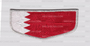 Patch Scan of Black Eagle Lodge Bahrain OA Flap