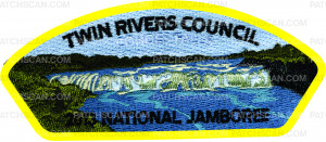 Patch Scan of 2013 JAMBOREE- TWIN RIVERS- YELLOW #214163