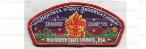 Patch Scan of Cherokee Scout Reservation Summer Camp CSP (PO 100363)