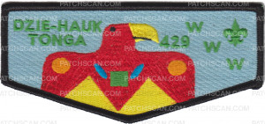 Patch Scan of Dzie-Hauk Tonga 429 - OA Flap 