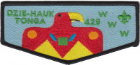 Dzie-Hauk Tonga 429 - OA Flap  Jayhawk Area Council #197