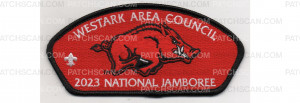 Patch Scan of 2023 National Jamboree CSP Razorback (PO 101284)