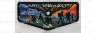 Patch Scan of 100 Anniversary Flap (PO 89472)