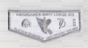 Patch Scan of Amangamek-Wipit Lodge Seventieth Anniversary OA Flap