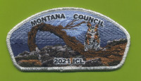 Montana 2021 ICL CSP silver metallic border Montana Council #315