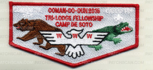 Patch Scan of Camp De Soto Flap 2016- red border