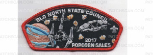 Patch Scan of 2017 Popcorn Sales CSP Red Border (PO 87524)