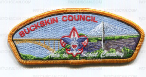 Patch Scan of Buckskin Council Scout Country CSP 