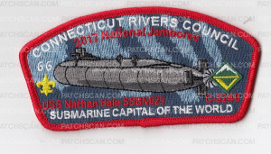 Patch Scan of CRC National Jamboree 2017 Nathan Hale #66